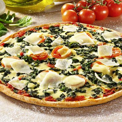 Pizzas - Pizza Spinaci e Grana Padano 