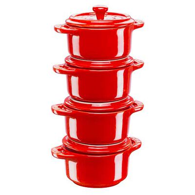 Utiles en cuisine - Staub Mini Cocottes, 4 pièces