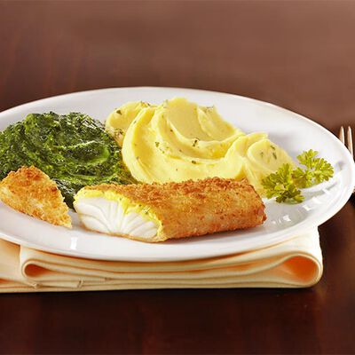 Plats gourmets - Filet de poisson croustillant  