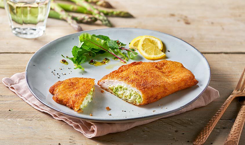 Panés/Préparés/Marinés - 40% Cordon bleu Spargel-Frischkäse